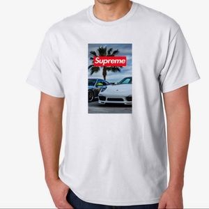 Supreme Porsche Box logo T-Shirt
